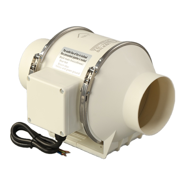 4 inch 100mm Register Booster Fan with Mounting Duct Fan and Air Quantity 162-252
