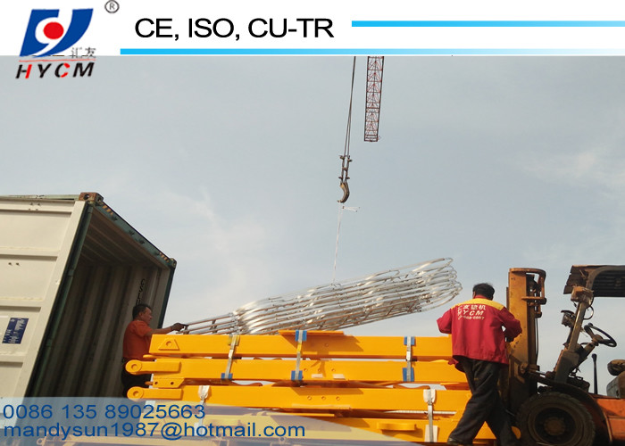 Easy To Move 12tons Flattop Tower Crane 64m Boom Topless Tower Crane QTP6425
