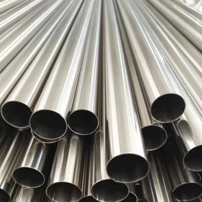 No 4 Surface Round Stainless Steel Pipe Length 1000mm 1200mm