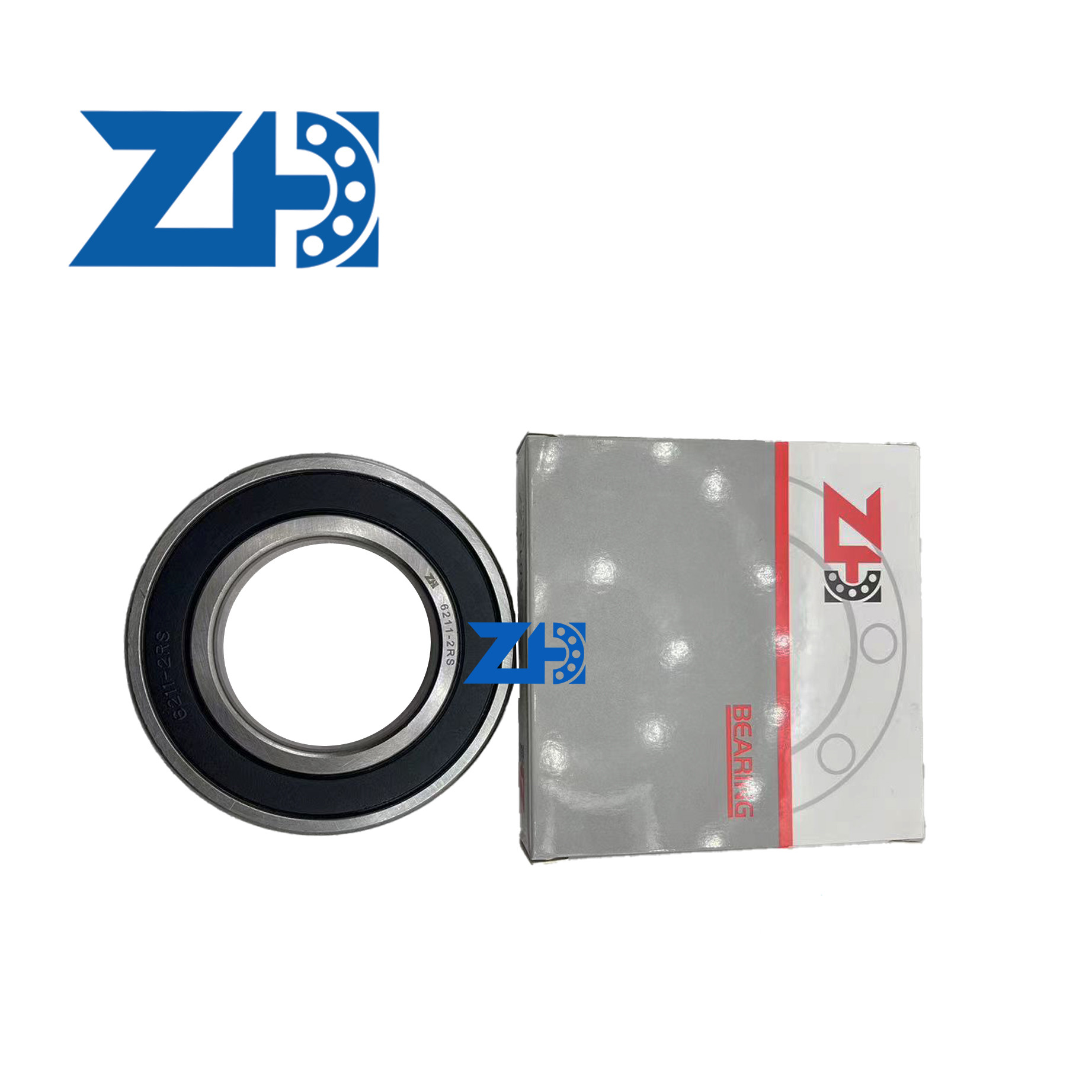 6211-2RS Deep Groove Ball Bearing With P0/P6/P5/P4 Precision Levels Long Life