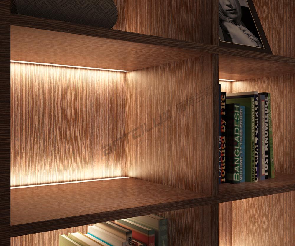 Aluminium Profile LED Under Cabinet Strip Lighting Recessed Mounting