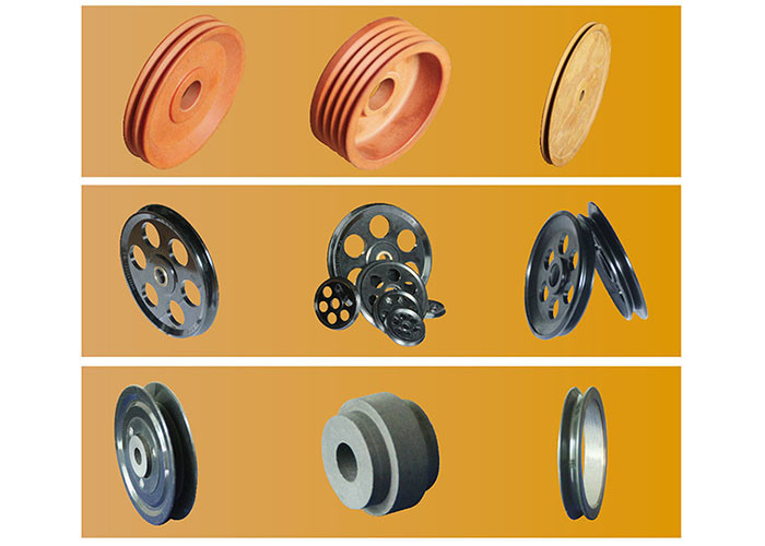 Corrosion Resistance Industrial Machine Parts Ceramic Combination Guide Wheel