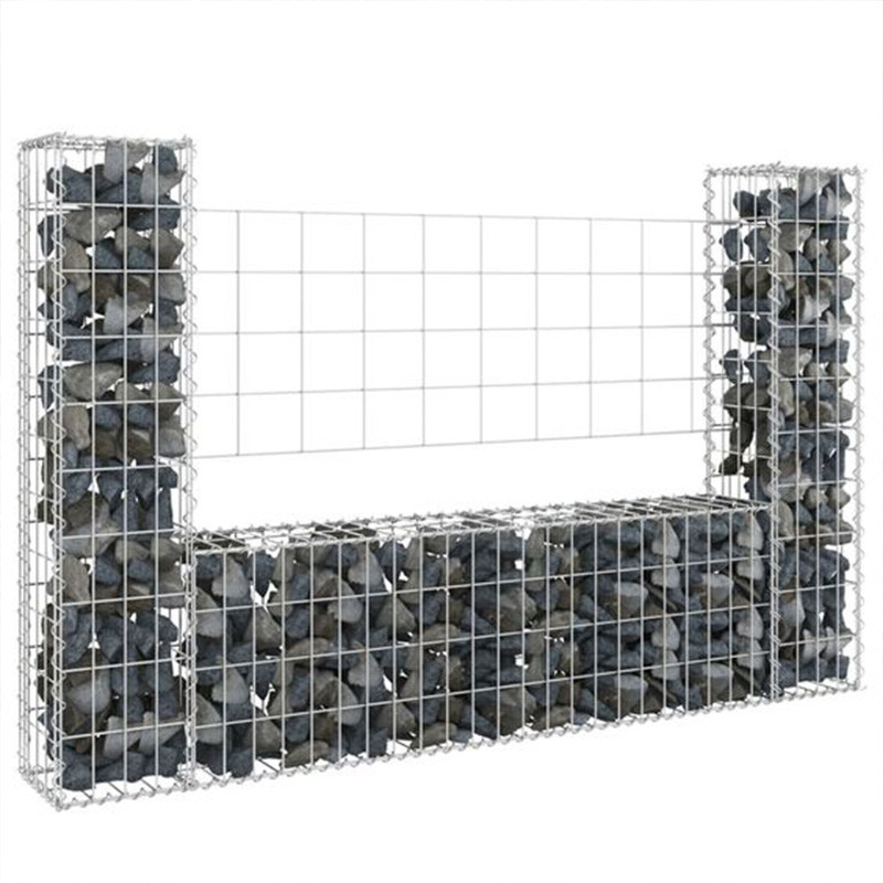  Hot Dip Galvanized Gabion Planter 4x1x1m with 50x50mm Mesh Manufactures