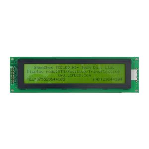  350cd/M2 Brightness COG LCD Display 6 Inch 40 Characters X 4 Lines Display Manufactures