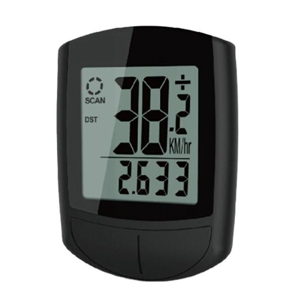 ABS Spinning Digital GPS Bicycle Speed Meter Cycle Speedometer With Wired Bike