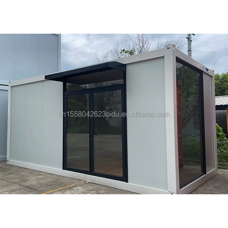 Galvanized Steel Bending Prefab Container Workers Dormitory with 50/75/100mm Wave Sandwich Panel Wall