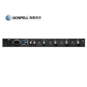 4 Channel Digital TV Encoder SDI Input HD MPEG-4 AVC Encoder For DTV Head End