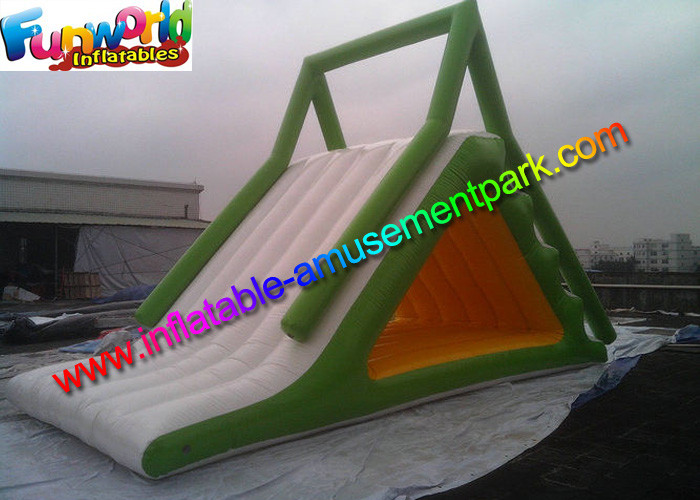 Durable Sea Floating Inflatable Water Slides For Adults Water Sports