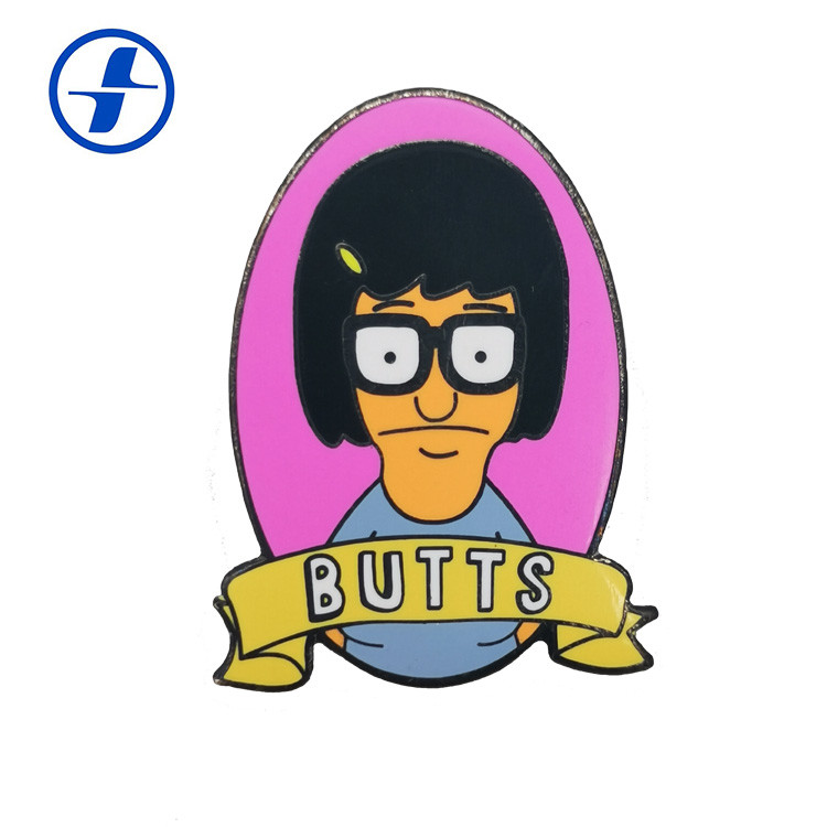 Lapel pin manufacturers china high quality pins custom enamel with printing pins