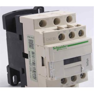 TeSys CAD32 CAD50 Schneider Control Relay / 220 VAC Contactor Relay Schneider