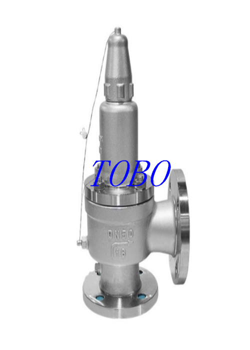 PN40 DN25 Spring Type Fire Protection Safety Pressure Relief Valve