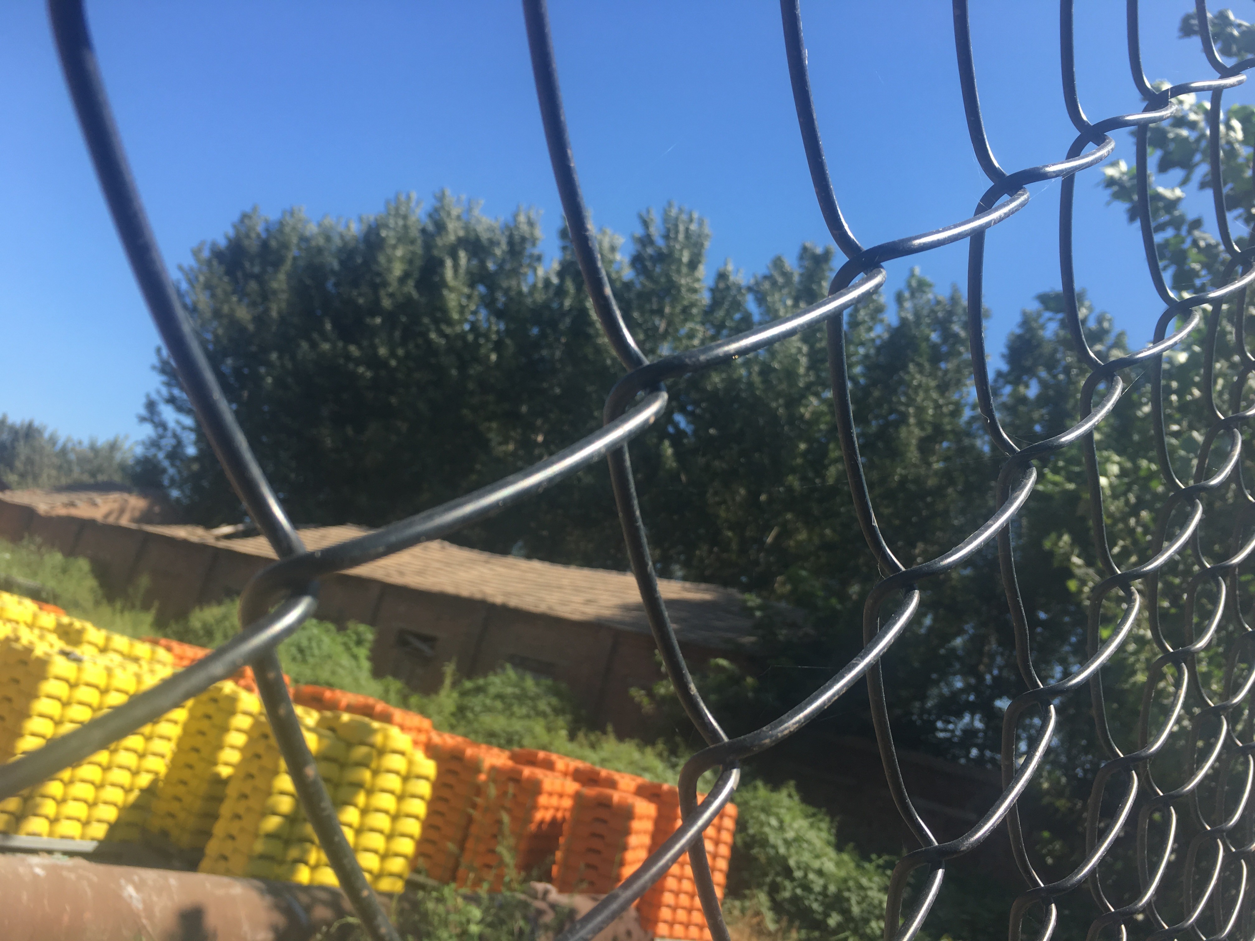 chain link fence with cheap price/diamond wire mesh