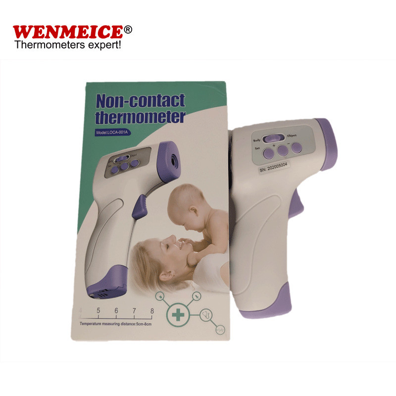 Digital Clinical Infrared Forehead Thermometer For Toddler Infant Kids With Fast Accurate Indicator