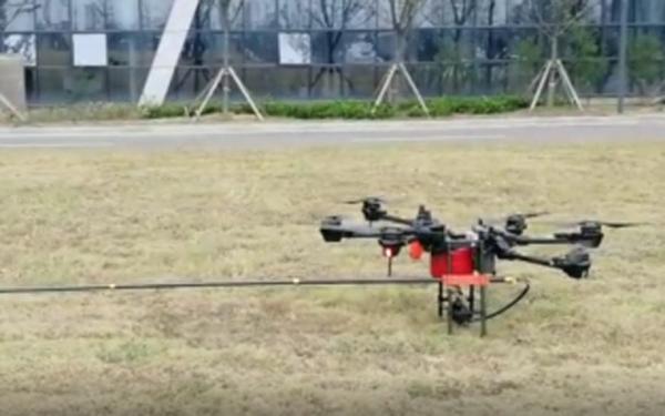 40 - 50 Min Duration Counter Terrorism Equipment Rotary Wing Drone 7m/S Climb