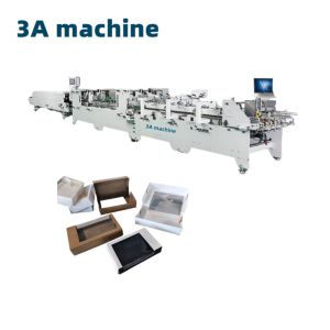 China Max. Workable Width of 1200mm CQT-850 Folder Gluer Machine for Automatic 4 Corner Folding on sale