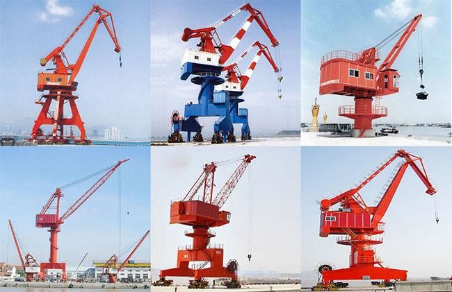8.5m-30m Radius 60t 300t Door Base Boom Lift Crane For Material Handling