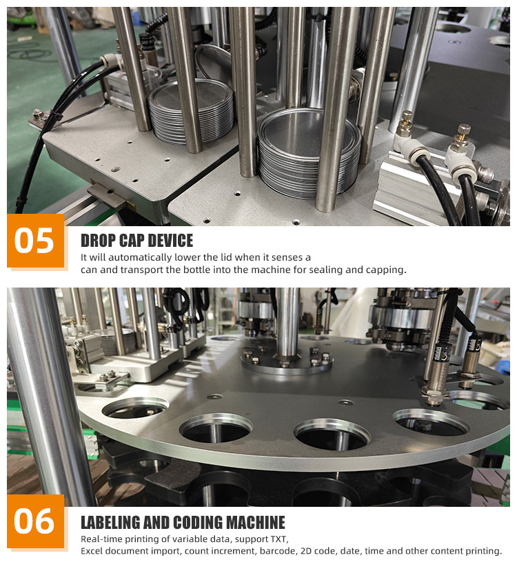 Fully Automatic Bottle Puffed Food Can Filling Machines Bugles Prawn Crackers Jar Filling Machine
