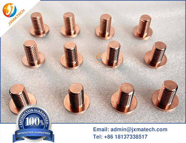 W70Cu30 Tungsten Copper Welding Electrode Screw