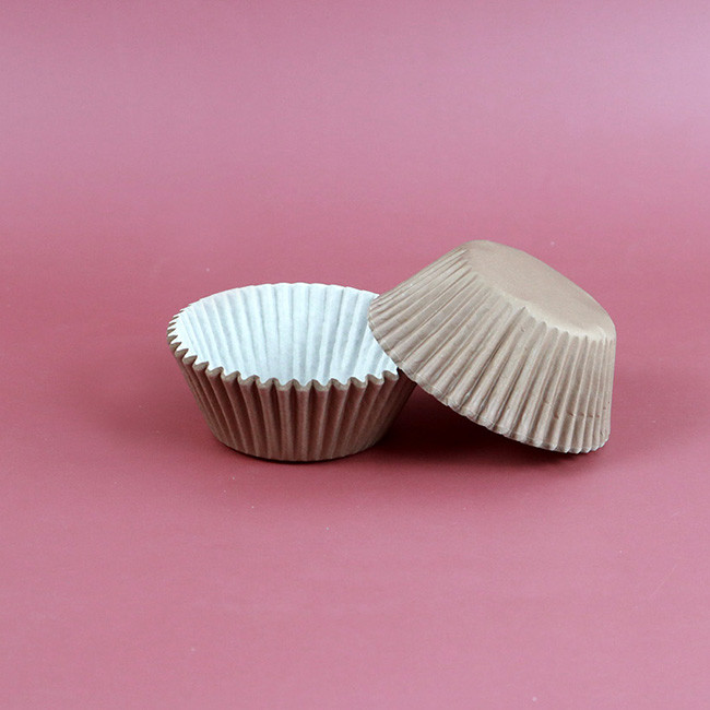 DIY Baking Tools wholesale price Muffin Cases Mold Baking Cake Mould Brown Color Cupcake Cup disposable