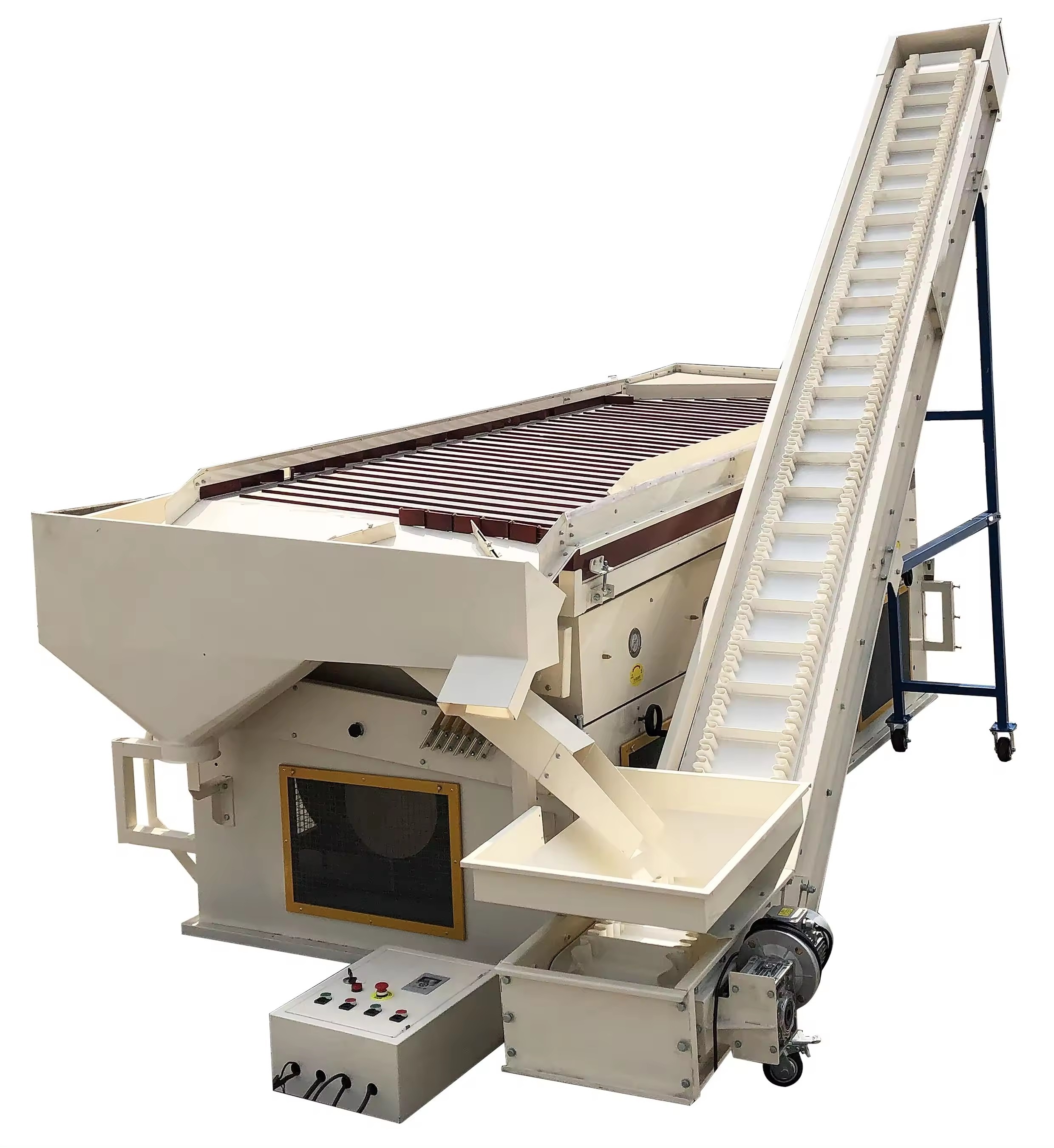 Gravity Cleaner Seed Paddy Separator Corn and Soybean Cleaning Machine with Durable Bearing for Farm Use