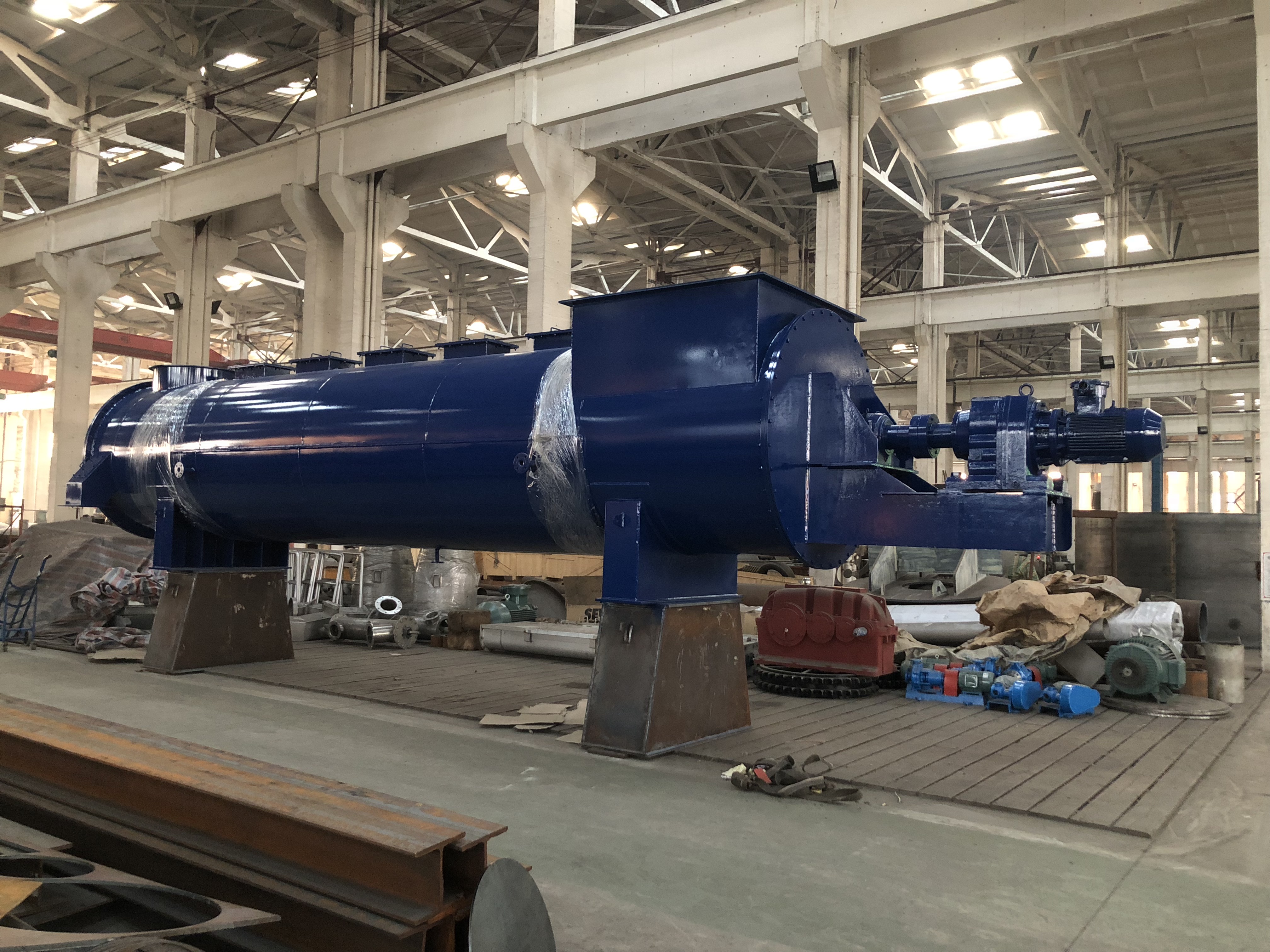 Waste Poultry Waste Rendering Plant / Ss Powder Cooling Machine 10000 kg