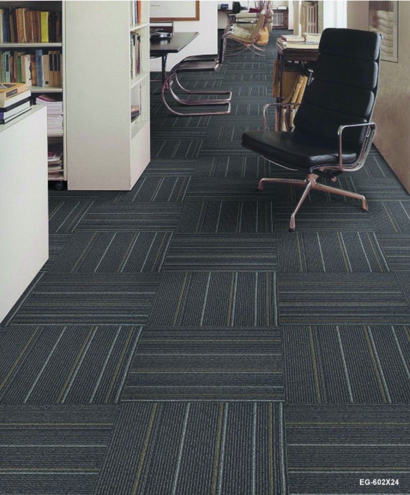 Jacquard 50*50cm PP carpet tile for conference room