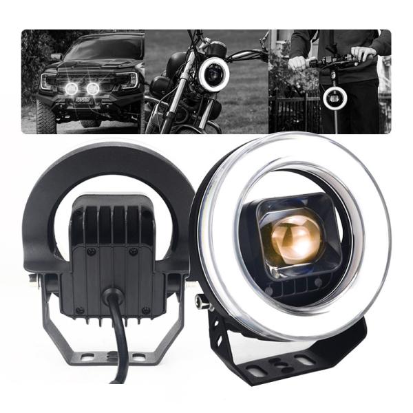 4.5inch Combo Auxiliary Amber Fog Light Vehicle Led Work Light 4inch Off Road