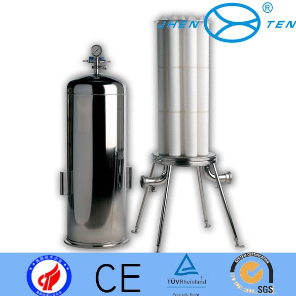 3 - 6 Cartridge Sanitary Filter Housing Water Filter Housings For 10", 20", 30",