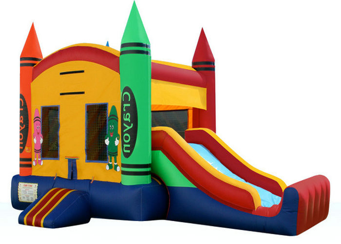  Inflatable Bounce Castle / Outdoor Inflatable Bouncer Combo EN14960 BV CCC Manufactures