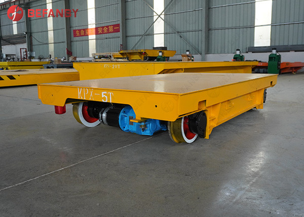 14t Battery Operated Railway Transfer Trolley