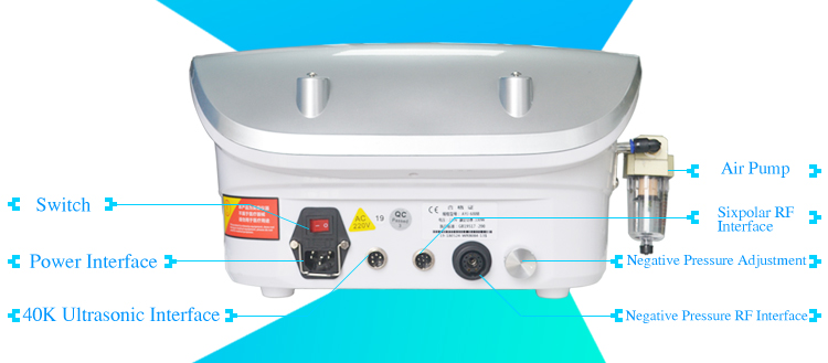 Fat Cavitation Vacuum Machine Weight Loss Physiotherapy Equipment
