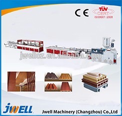 Jwell PVC Free Foaming/UV Lmitation Marble Board Extrusion Line