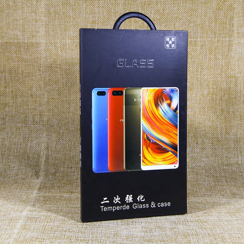 GATHE Paper Plastic Screen Protector Packaging Tempered Glass Packing Box Matte Laminated