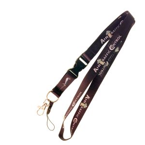  Textured Fabric Custom Promotional Lanyards Quick Release Buckle Custom Polyester Lanyards Manufactures