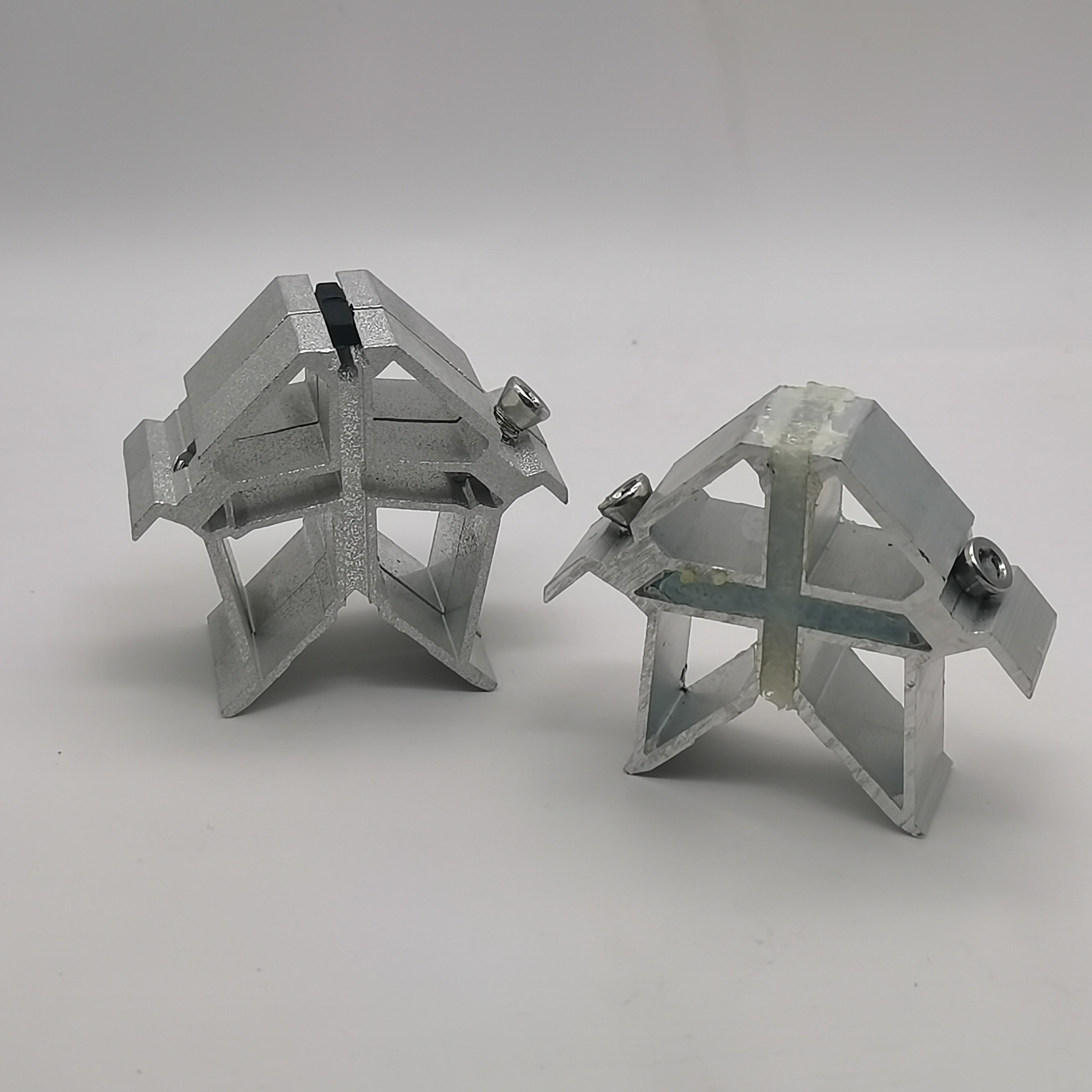 Aluminium Corner Joint For Sliding Aluminium And Upvc Profile Window And Door
