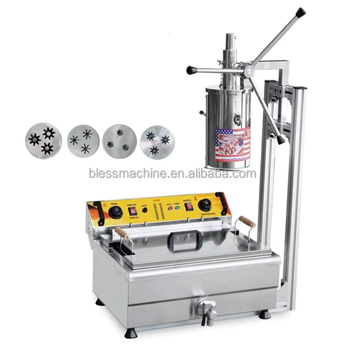 Super Performance Spanish Churros Machine with Low Investment and Stainless Steel Material