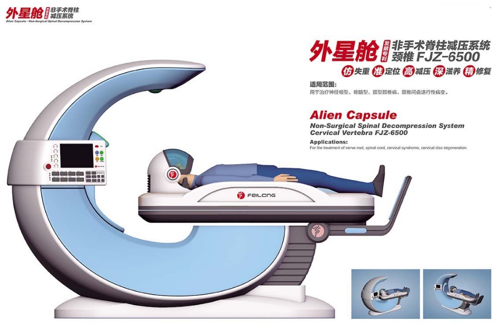 No Surgery Decompression Therapy Machine Spinal Decompression Table