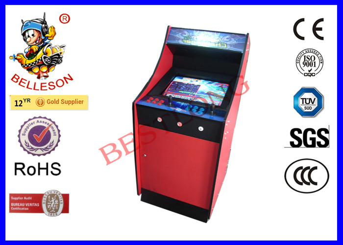 Challenger Bright Red Upright Arcade Machine 1940 Classic Games For Entertainment Sites