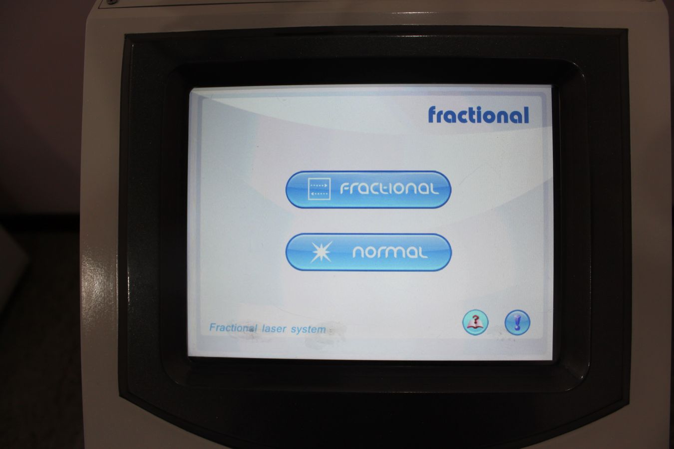 2016 hot selling RF pipe Co2 fractional laser for skin resurfacing and vagina tightening