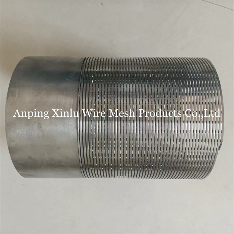 FOTI Flow type Wedge / V Wire wrapped johsnon screen pipe with 6" 8" 10" Diameter