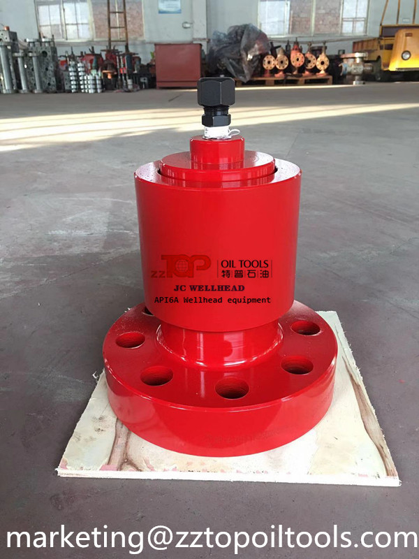 API 6A Wellhead Christmas Tree Cap Oil Well Pressure Control 2 9/16" X 5000 Psi WP