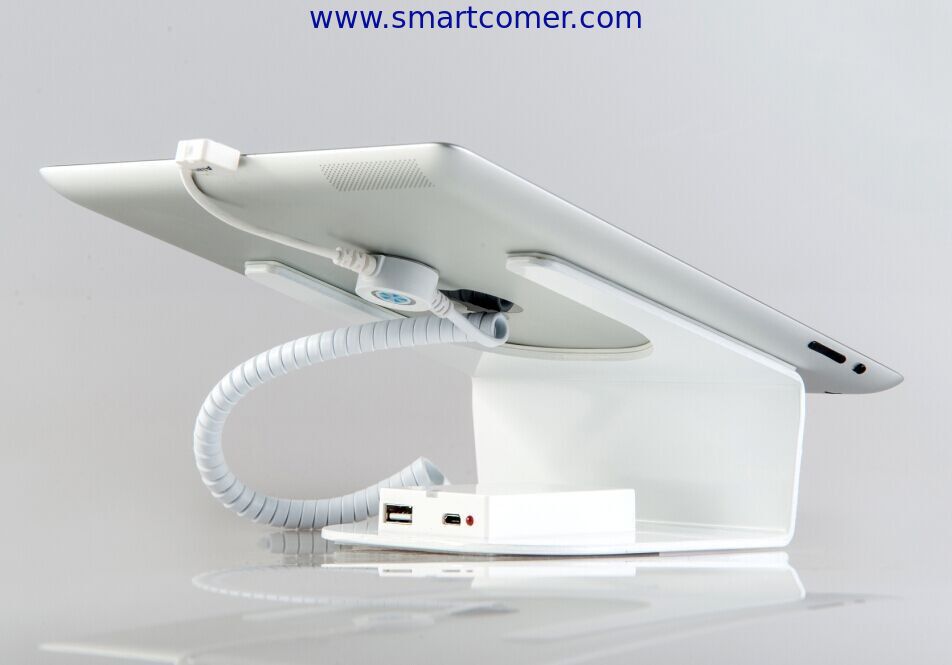 COMER HOT Tablet PC Anti-theft Display Alarm Stand security charging Holder desk display Bracket