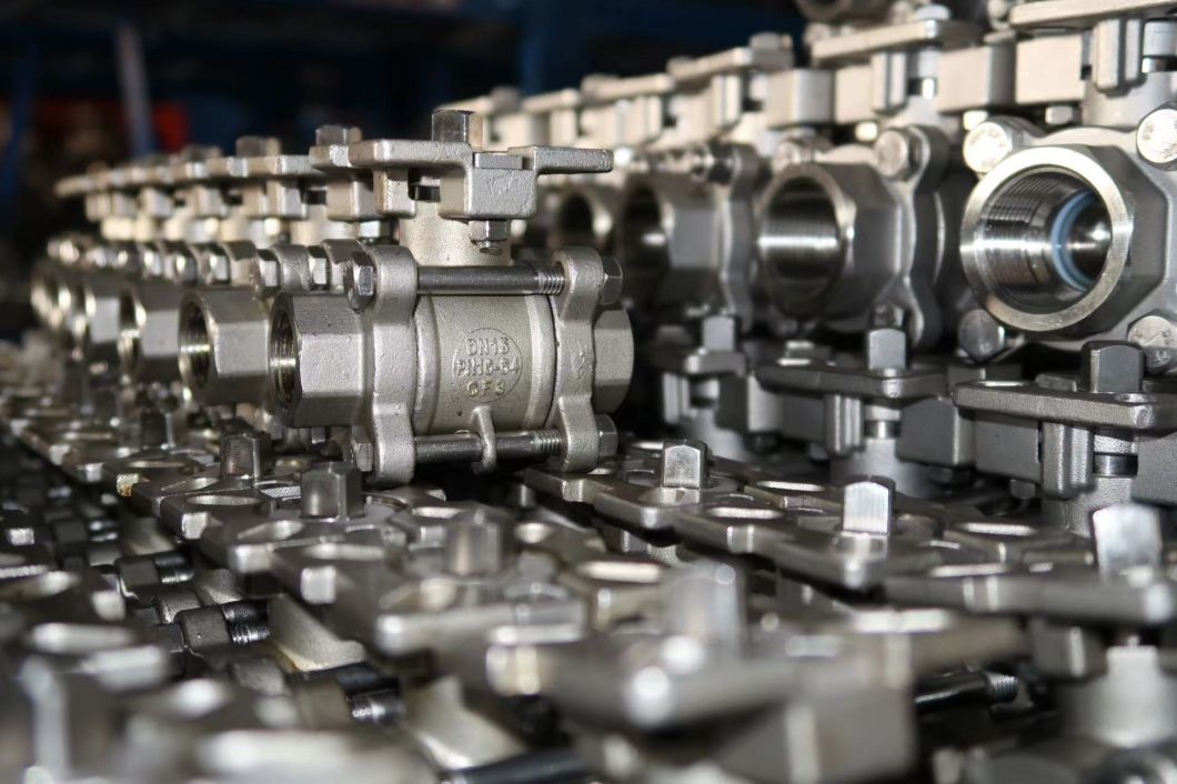Three-Piece Threaded/Butt Welded High Platform Ball Valve