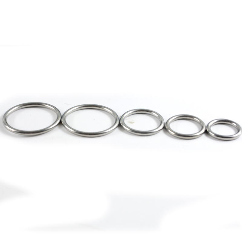 Stainless Steel Welded Round O Ring 25mm Metal Bag Ring