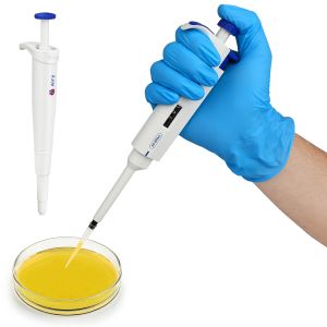 20-200μL Manual Adjustable Pipette Laboratory Micropipette Single Channel Pipettor