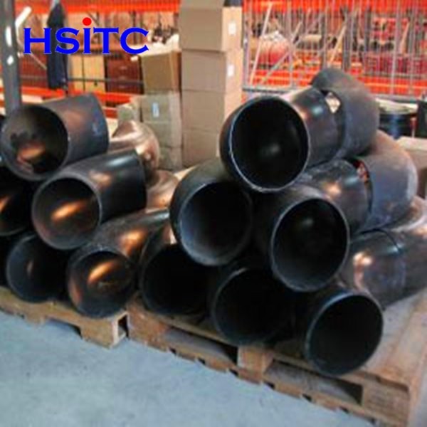 ANSI B16.11 Carbon Steel Tee Black Paint Carbon Steel Pipe Fittings