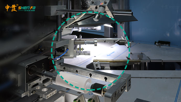 Full Servo 4 Color Screen Printing Machine For Round Bottle
