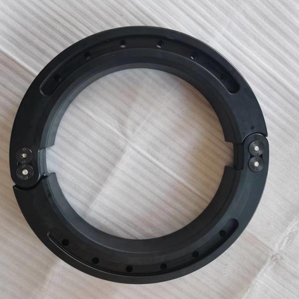 Black Round Run Flat Tyre System Abrasion Resistance Excellent Chemical