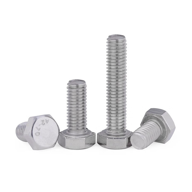 TOBO M6x12mm 1.0mm Thread Pitch Stainless Steel 304 Hex Socket Cap Screw DIN912 Silver