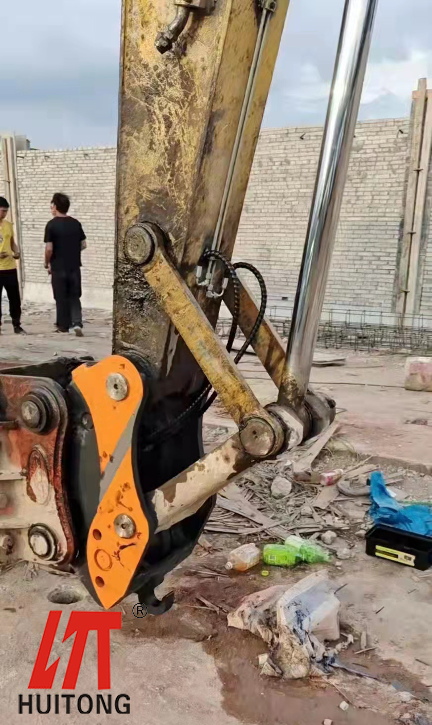 Q345B Mechanical Hydraulic Quick Hitch For Crawler Excavator